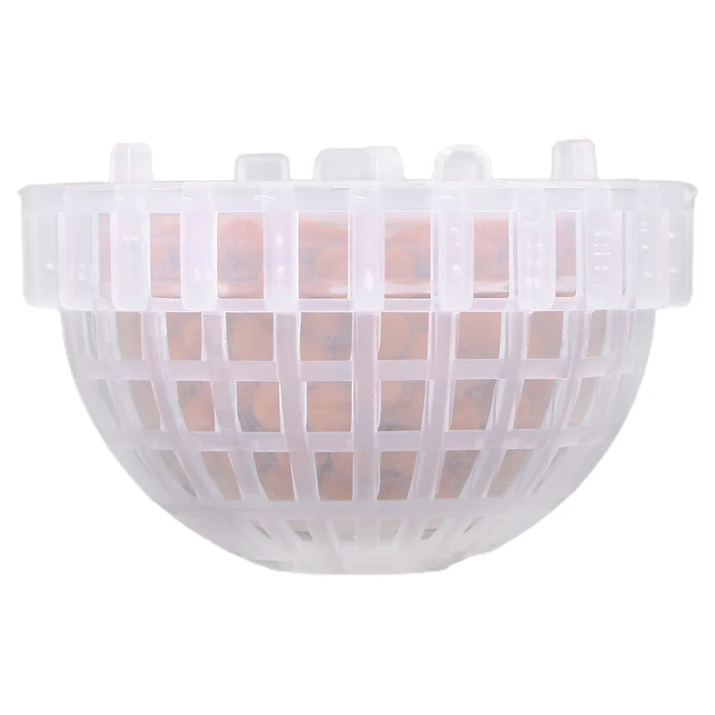 

4Pcs Shrimp balls Holder Safe Reusable DIY Aquatic Plant Breeding Containers Aquarium Fish Tank Accessories