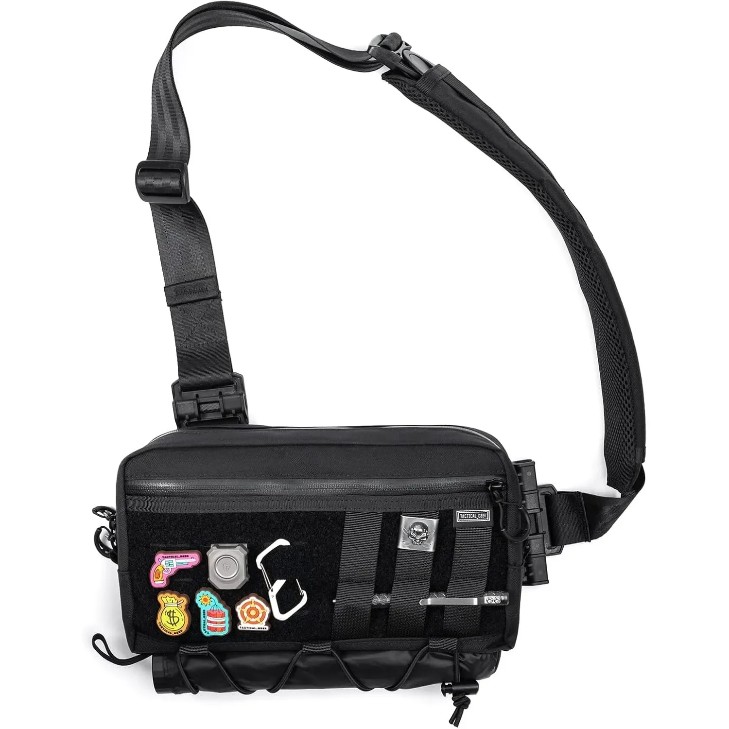 Tactical Geek Cache L3 L3S L3C EDC Sling Bag Chest, Lightweight Shoulder Daypack