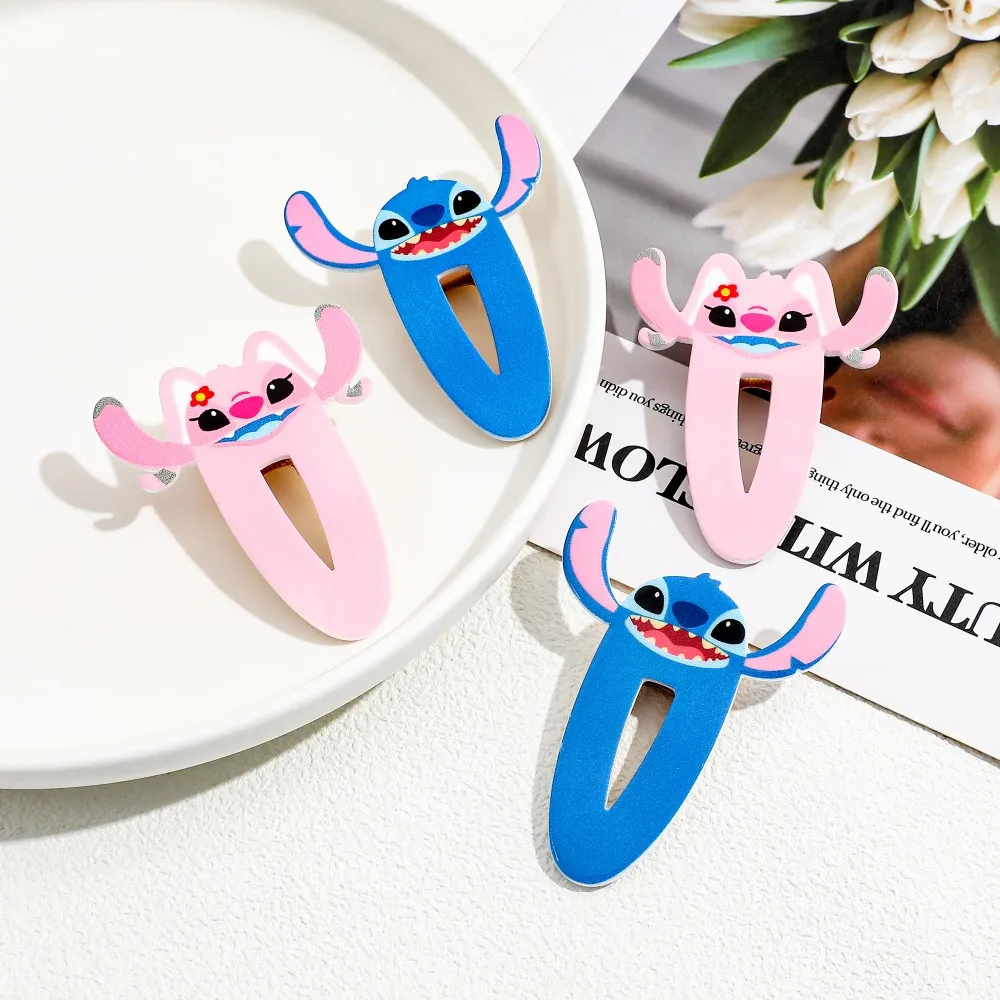 

Заколки для волос, вдохновленные анимированным персонажем Диснея, 2 шт., подходят для челки и сломанных волос.