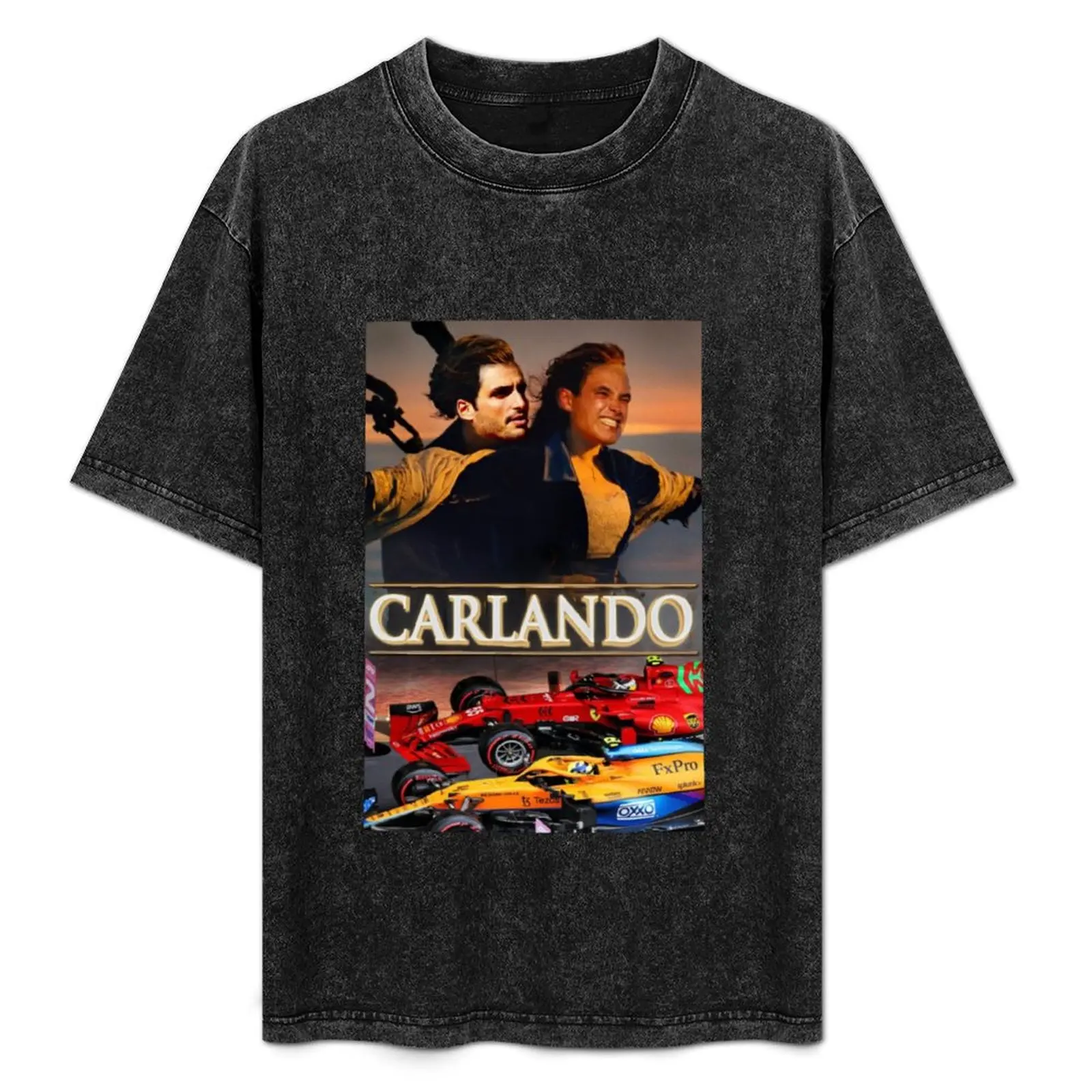 カルランド・タイタニック映画ポスターtシャツ-ハロウィンテーマtシャツ