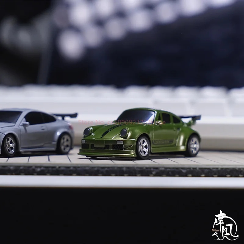 Remote Control Toy Asked North Wind 1:64 Desktop Four-Wheel Drive Drift Car Remote Control Mini Drift Car Lighting Toy