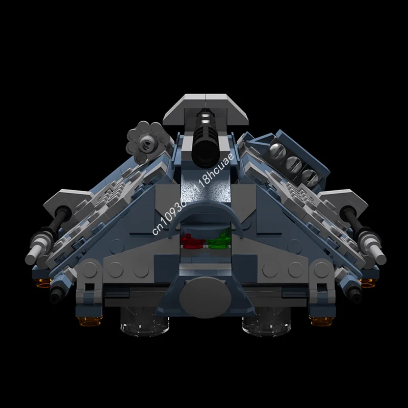 324 pçs moc protetor tanque de batalha pesada arte c4 nan modelo blocos de construção criativo diy idéia brinquedos aniversário presentes natal