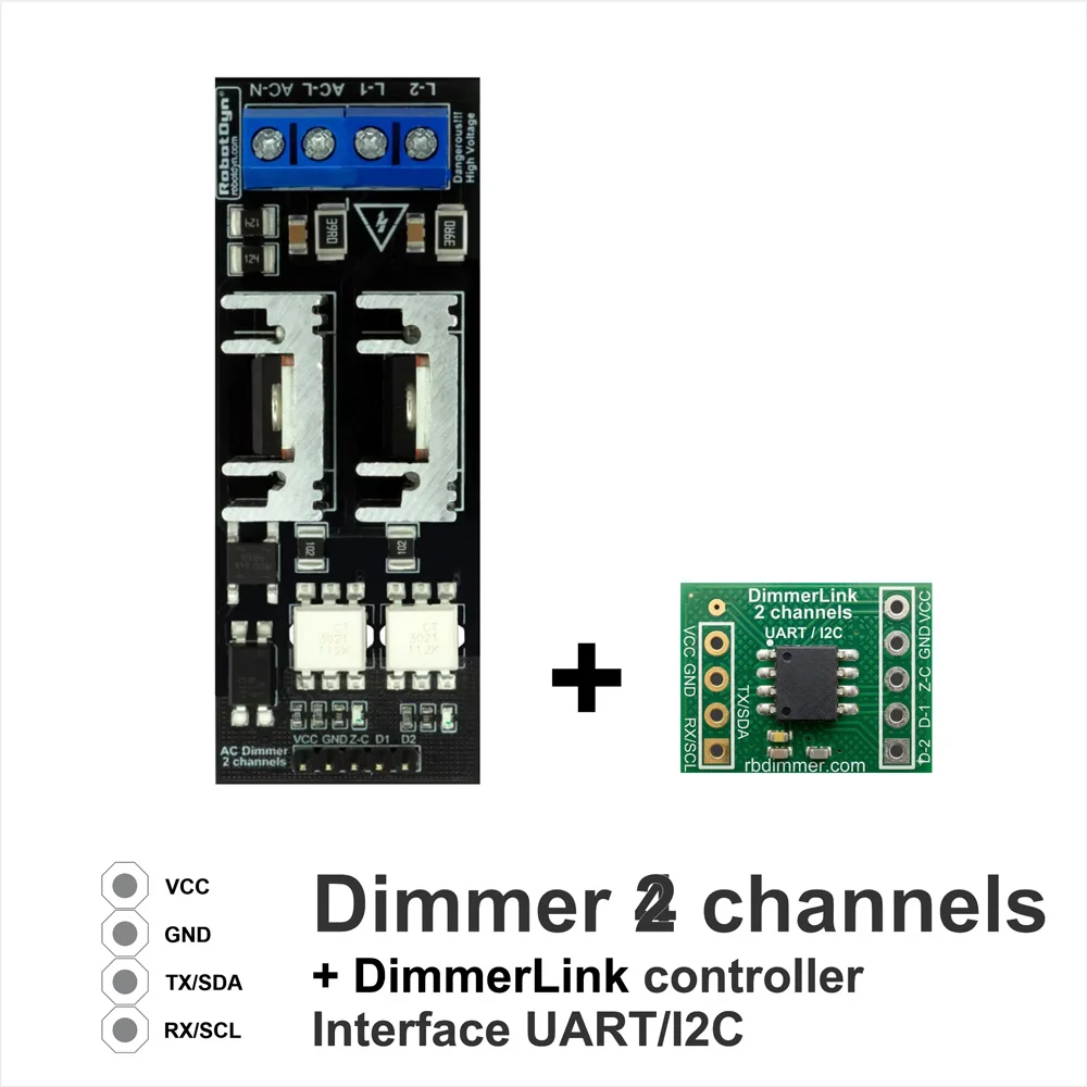 Variant: Dimmer with UART-I2C
