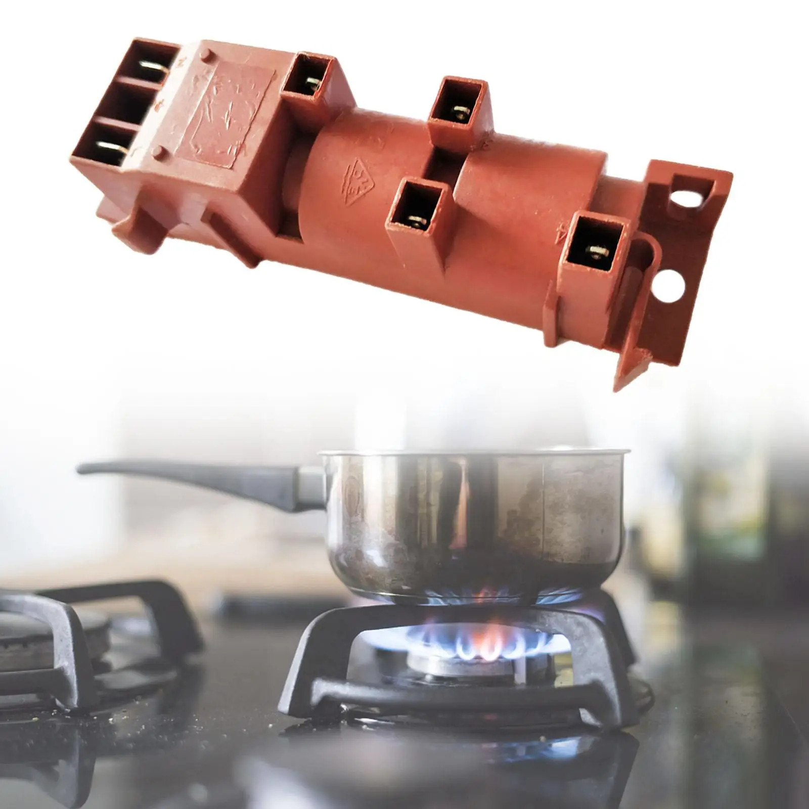 Gas Stove Igniter Kitchen Lighters Oven Stove Ignition Four Terminal Connections Spark Igniter Gas Stove Igniter