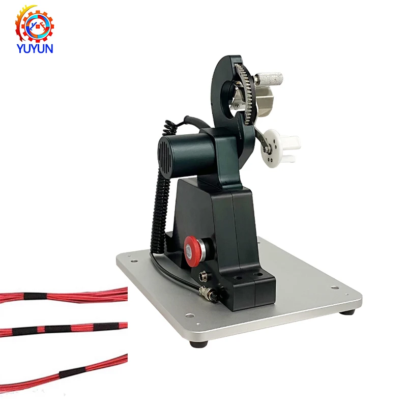 

Intelligent Rotary Automatic Desktop Winding Machine Cable Manufacturing Equipment for Harness Wire Wrapping Tape Wrapping Tape