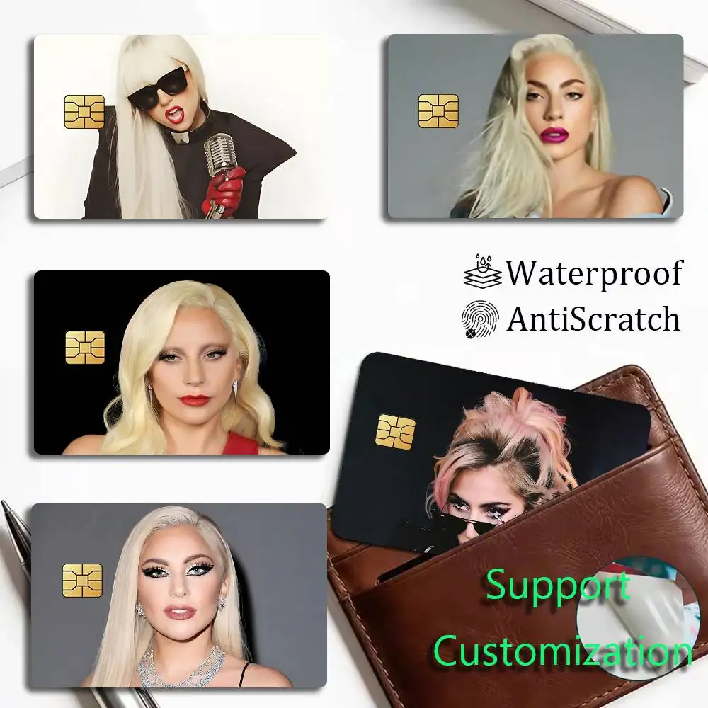 

Mother Monster Ga-Ga Card Stickers for Bank Access Protective Waterproof Film Cover Sticker Gift
