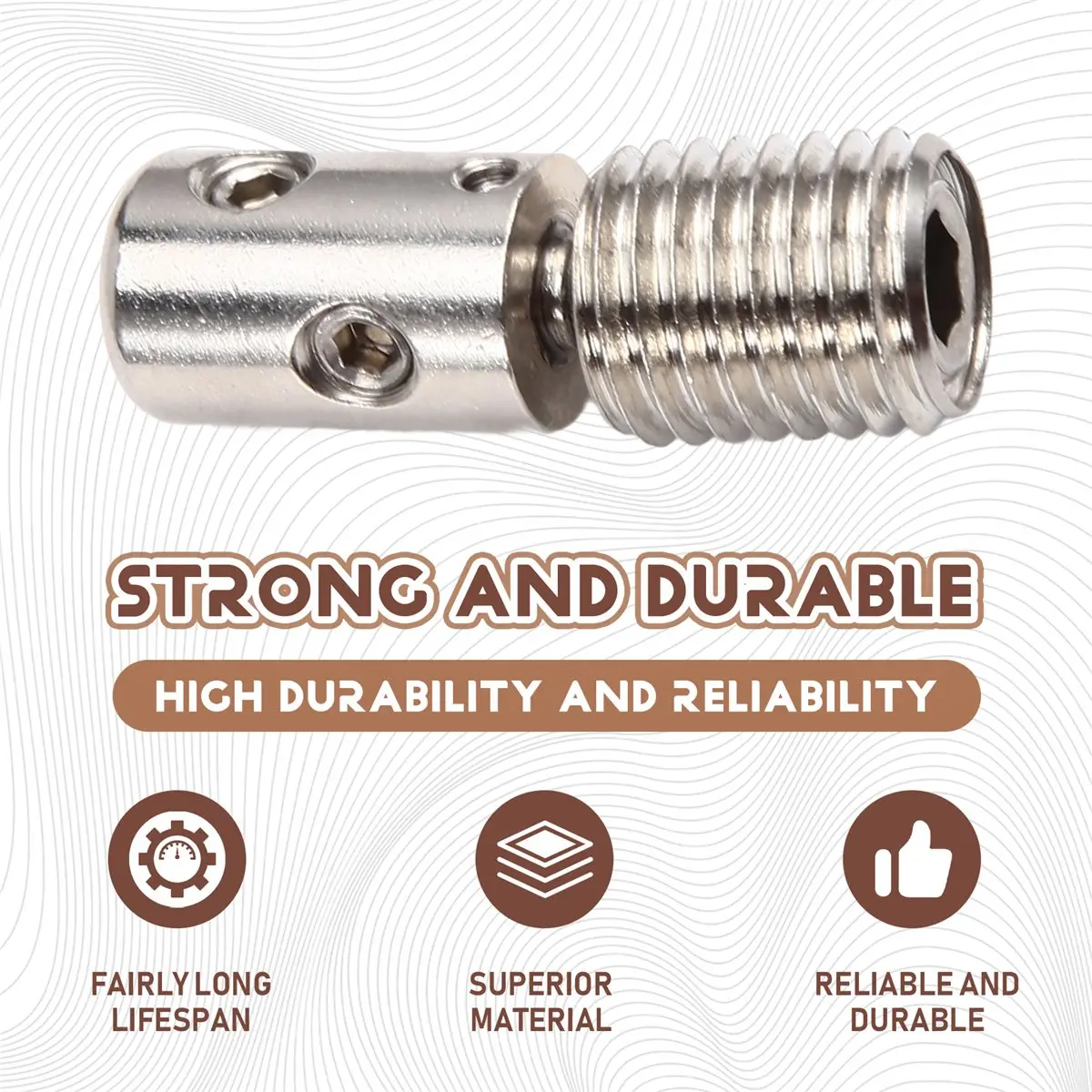 2026 New M16 Rotary Screw Quick-Release Swivel Adapter for TPE Doll Multi-Angle Swing Universal Interface Rotatable