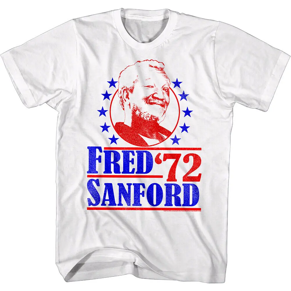 Redd Foxx Vote for Fred Sanford 1972 Men's T Shirt President Vintage TV Comedy