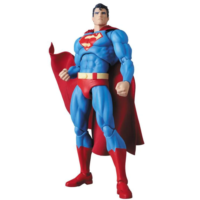 100% Original Medicom Toy Re-release Mafex 117 Superman Hush Batman No.117 Mafex Anime Action Collection Figures Model Toys