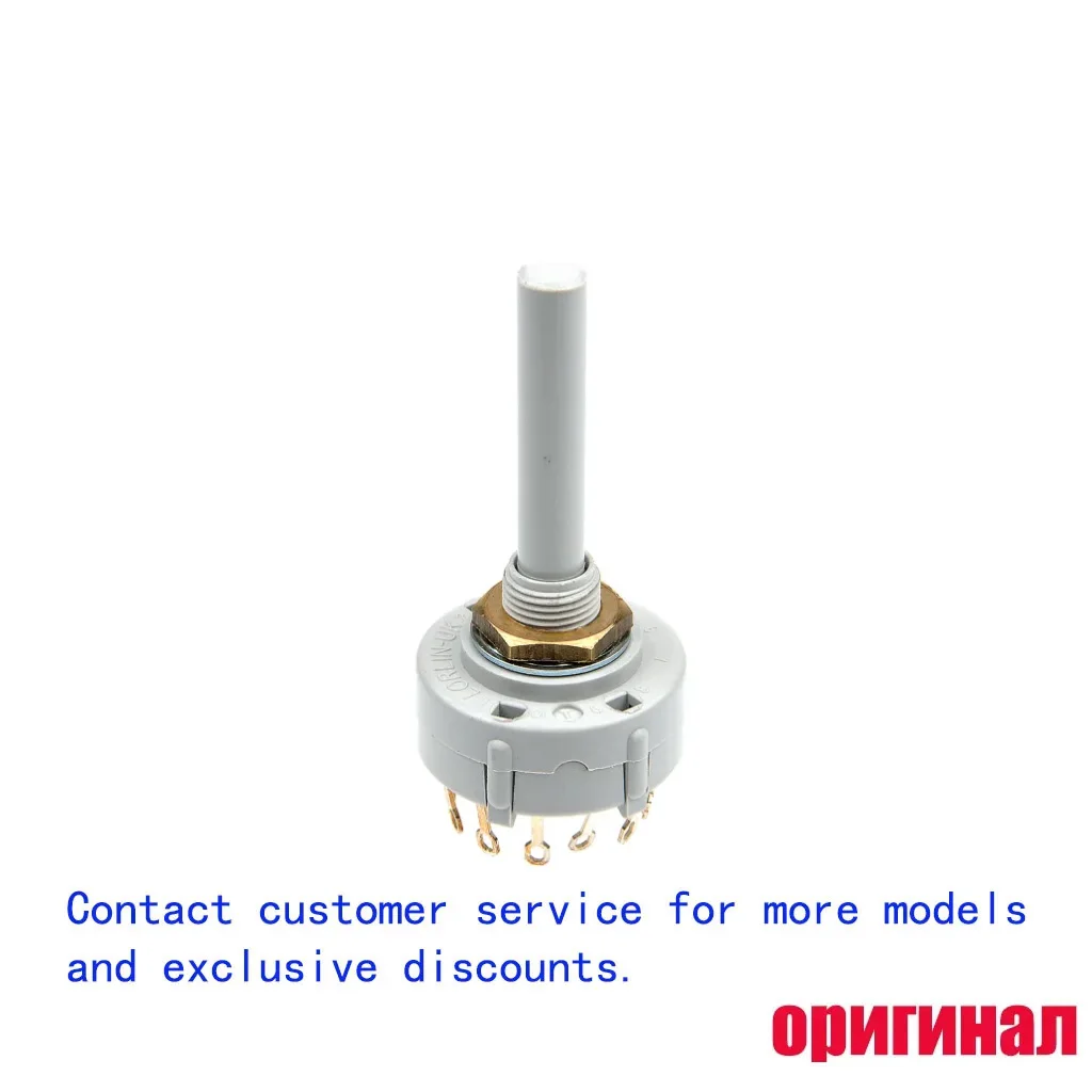 LORLIN CK1024 Multi-position Rotary Band Switch, 12 Poles 1 Position, 30 Degree Detent