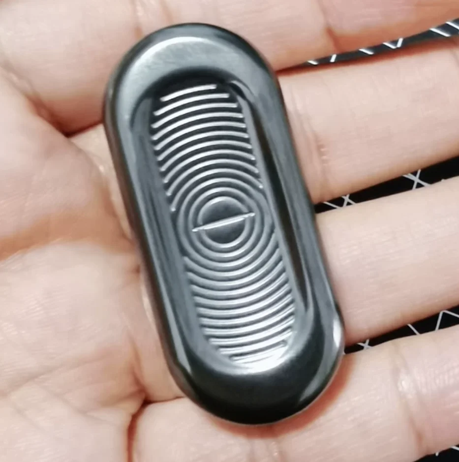 Used EDC Dz topb black all zirconium fidget slider decompression toy
