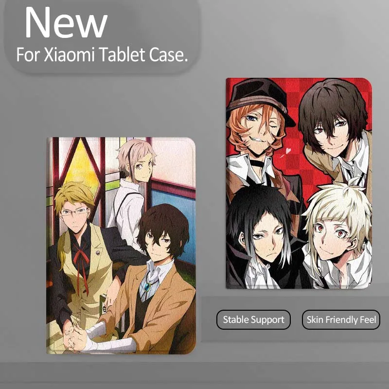 

Cool B-Bungos S-Strays D-Dogs Tablet Case For Xiaomi Redmi Mi Pad 4 5 6 7 8 K SE Mini Pro Plus Max 10.1 11.2 inch