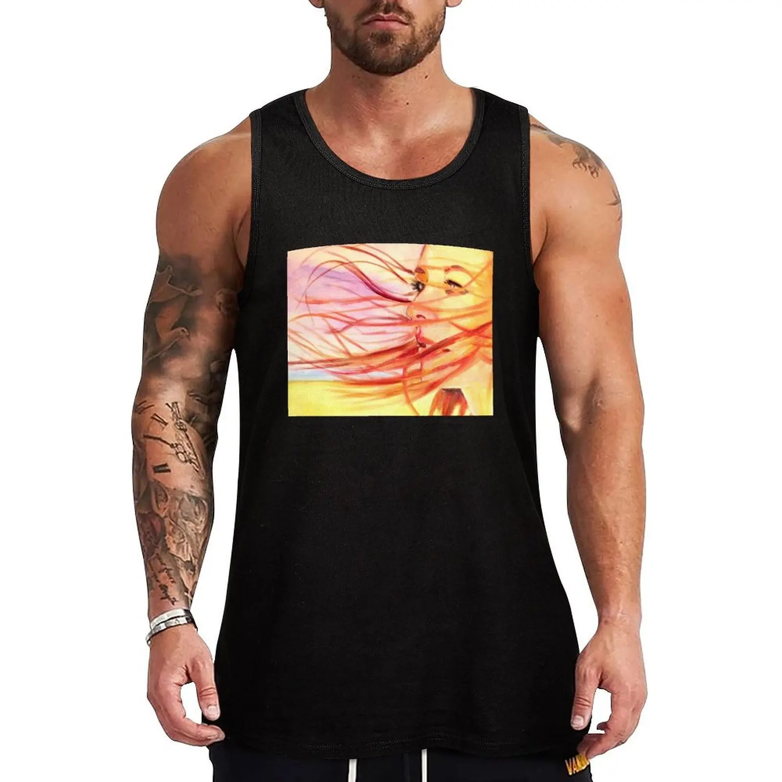 

Tori in the Wind Tank Top t-shirt for man summer 2025 Working vest