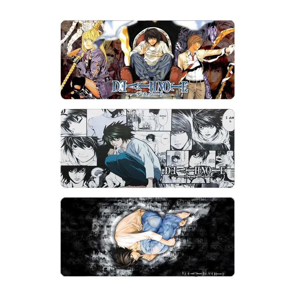 Smart Dark Anime D-Death Note Yagami Light L Mouse Pad Mousepad Large Gaming LockEdge Thickened PC Table Desk Mat