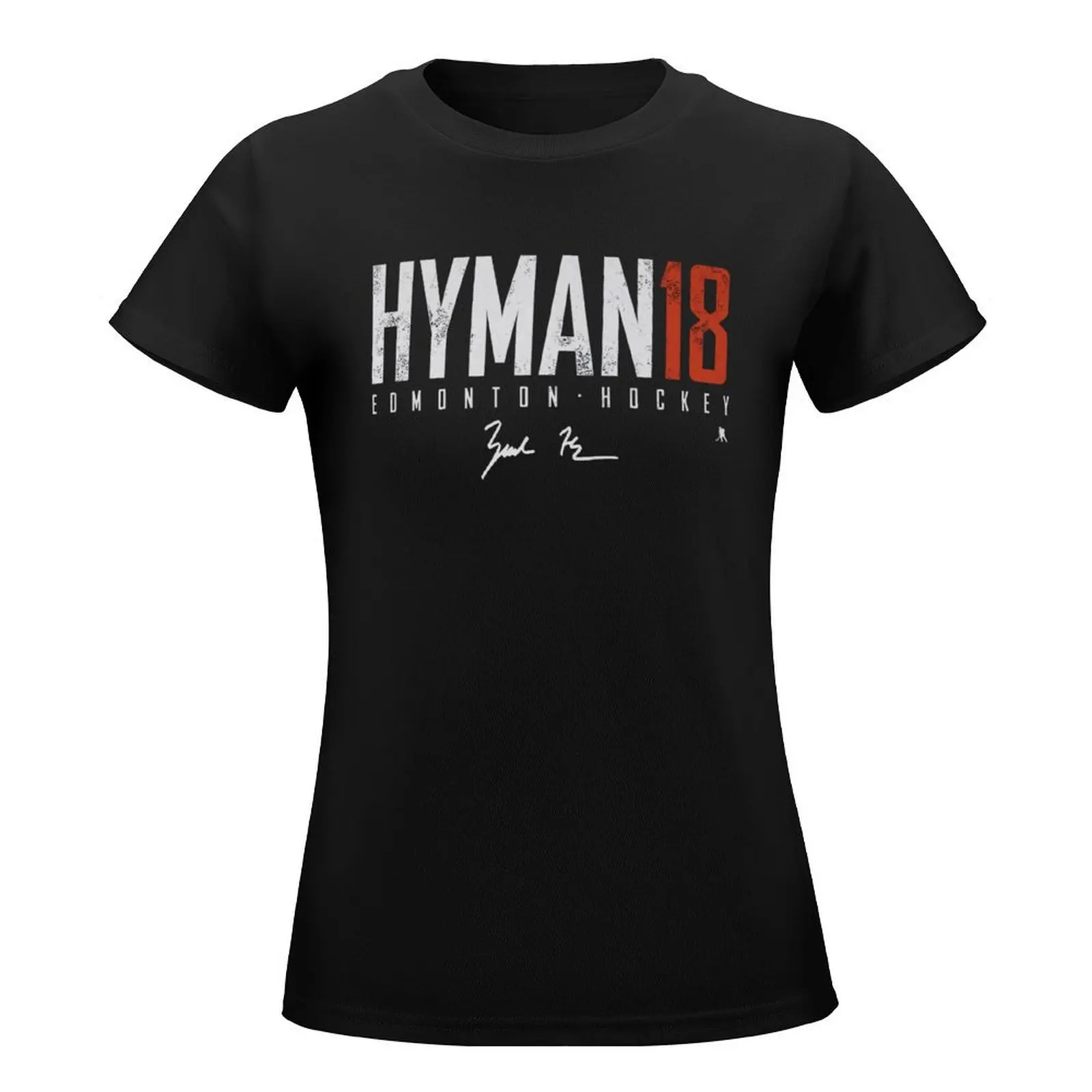 Zach Hyman Elite Elite Signatures T-Shirt hippie clothes anime clothes tees plain t shirts for Women