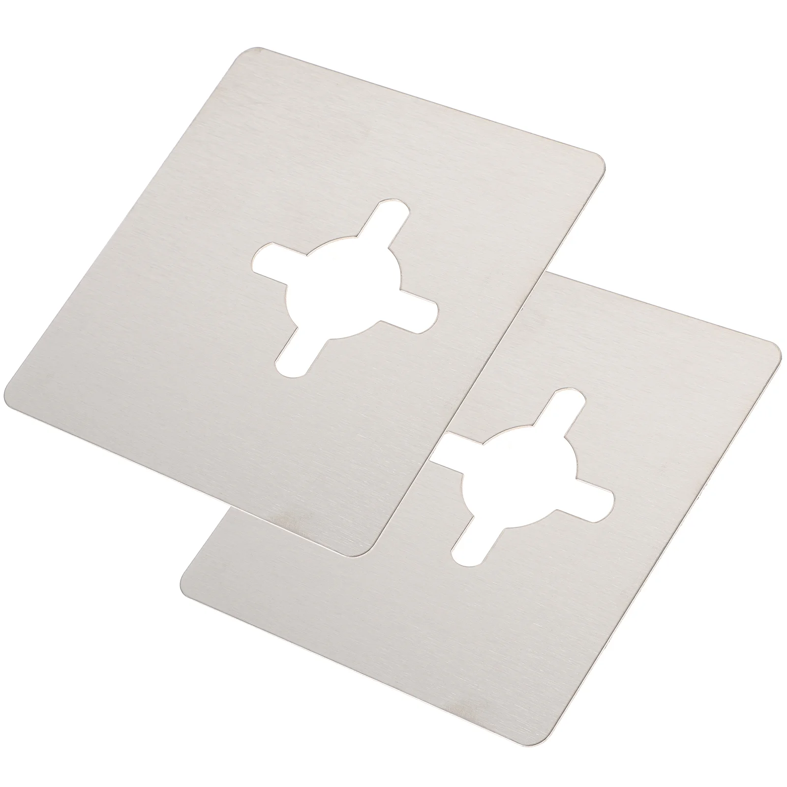 

2 шт. шаровой замок для двери усиленная пластина блокировка затвора наполнитель для утолщенного отверстия из нержавеющей стали Ремонтный комплект пластин Ручка для дома