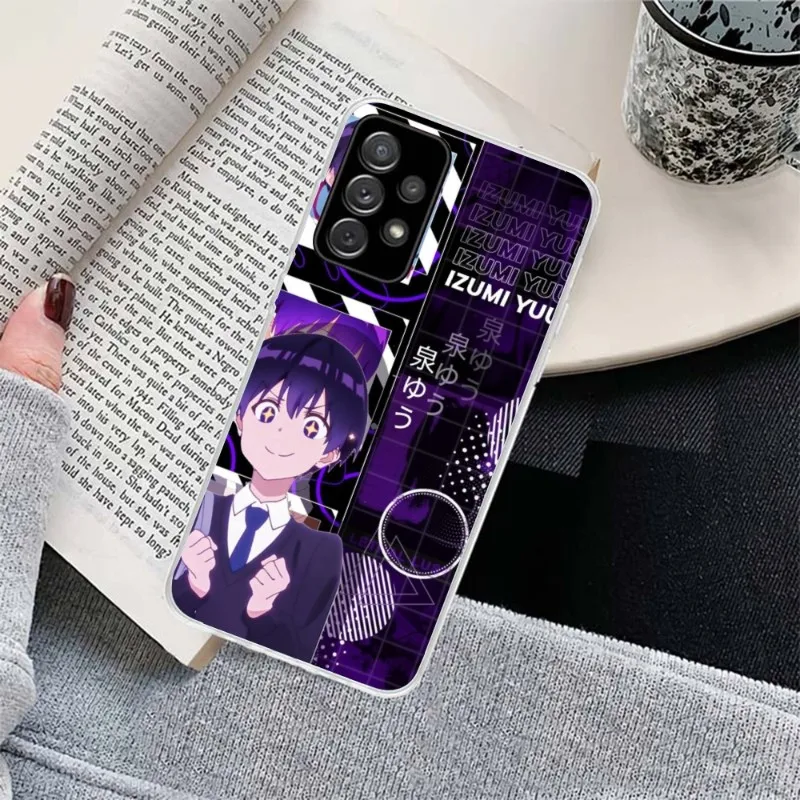 Shikimori Izumi Mobile Cell Phone Case for Samsung Galaxy S23 S22 S21 Plus Ultra A12 A32 A53 Clear Phone Cover Funda