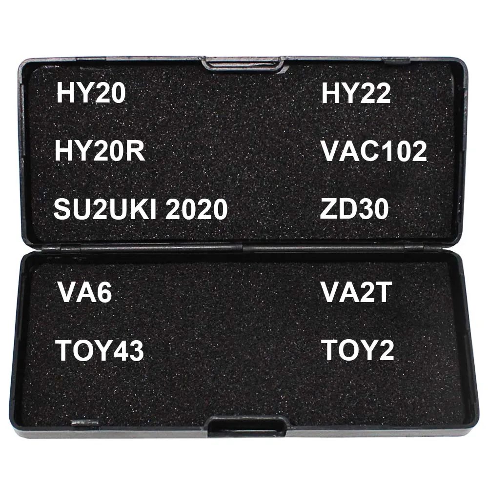 LISHI Слесарные инструменты 2 в 1 SS001 SS002 KW5 SC4 SC1 KW1-L BE2-6 BE2-7 SC4-L SC1-L AM5 SIP22 HU49 Набор инструментов lishi