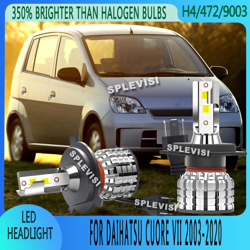 

Energy-efficient 24000LM/Pair 6000K Car Headlight Bulbs LED For DAIHATSU CUORE VII 2003 2004 2005 2006 2007 2008 2009 2010-2020