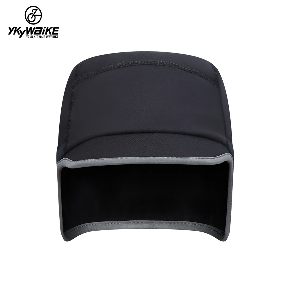 Ykywbike Cycling Caps Winter Thermal Cap Breathable Windproof Waterproof Warm Fleece Bicycle Hats Outdoor Motorcycle Skiing Hat