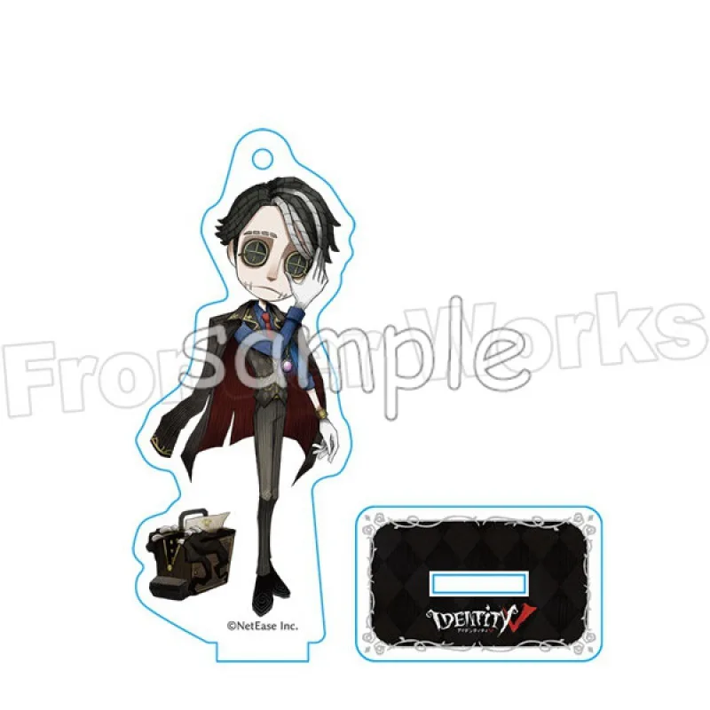 8CM Identity V Anime Figures Andrew Kreiss Ithaqua Cosplay Acrylic Stands Model Aesop Carl Cute Plate Desk Decor Christmas Gift