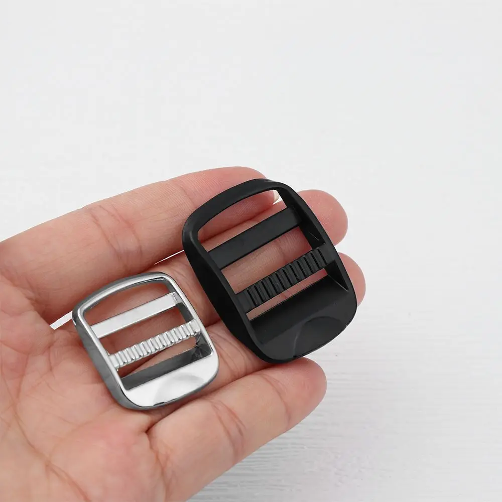 DIY Rechthoek Schoudertas Riem Deel Slider Loop Rugzak Accessoires Rugzakriemen Gesp Slider Pas de gesp aan