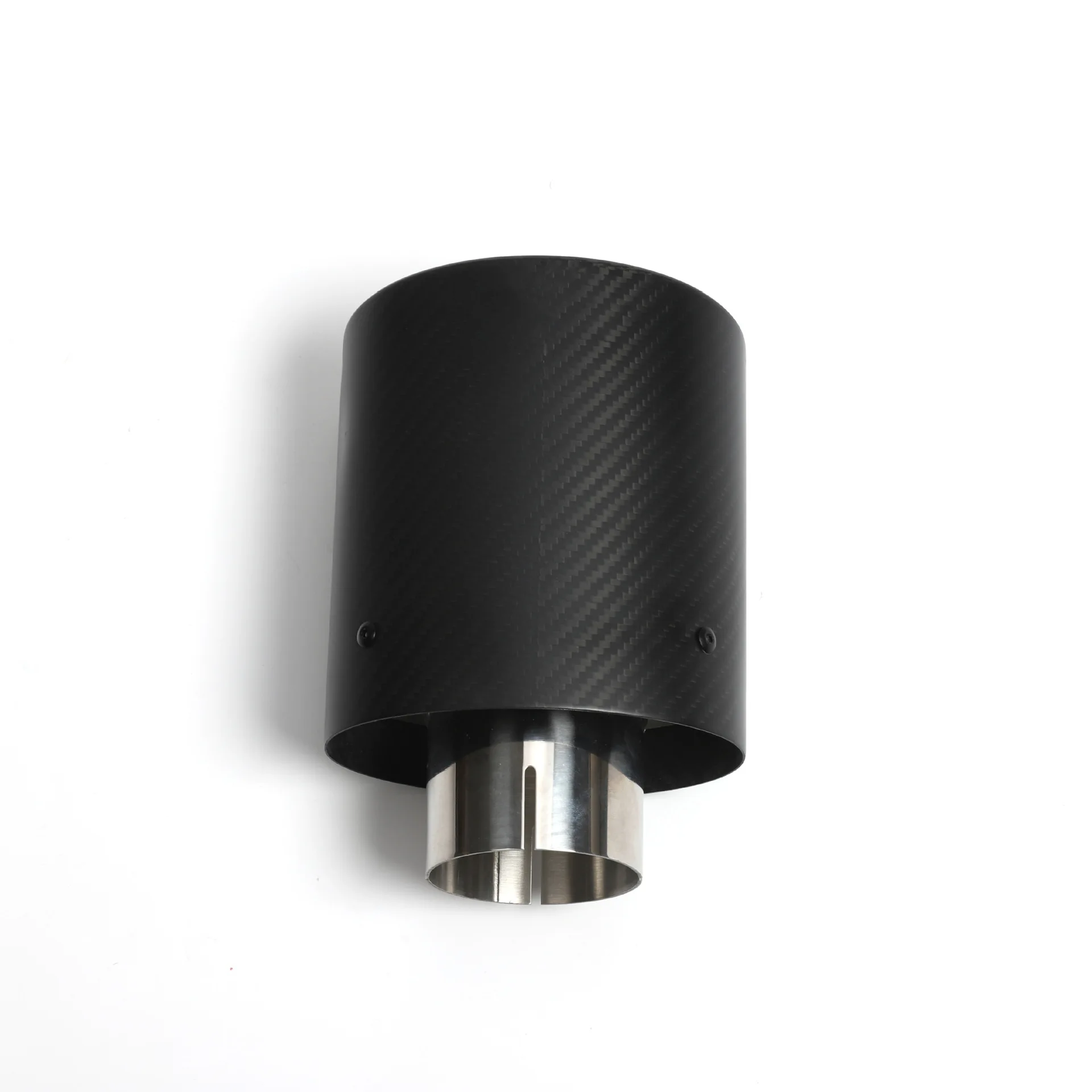 

Single out carbon fiber stainless steel exhaust pipe tail throat tail pipe