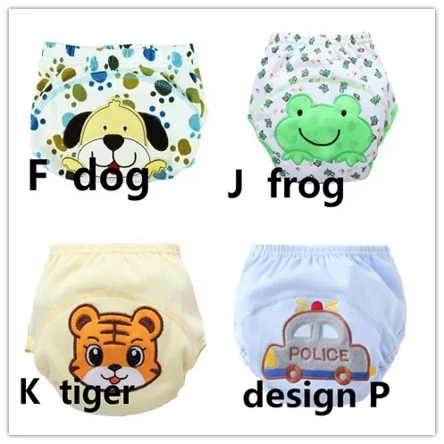 4pcs/Lot Baby Training Pants Diaper Reusable Nappy Washable Cotton Learning 13--16kg