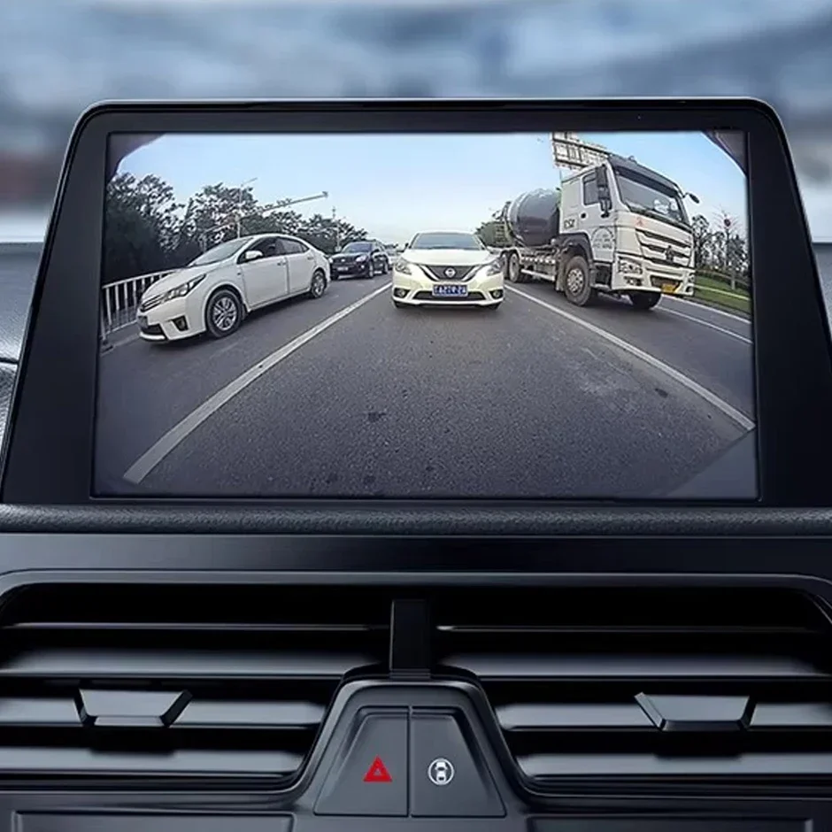 HD عكس الرؤية الخلفية كاميرا احتياطية لوحة ترخيص ضوء جبل 170 °    نظام مساعدة عدسة عين السمكة AHD أو CVBS لكيا K3 K3S