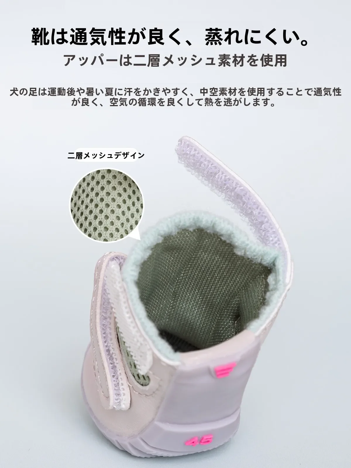 Djj Dog Shoes Fokwow Pet Footwear Small Dogs Spring Summer Casual Sneakers for Teddy Bichon Puppies Pet Supplies