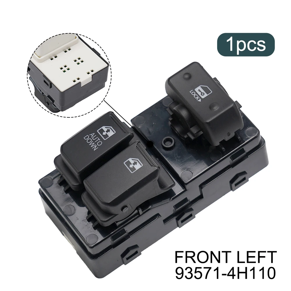 93571-4H110 Switch Switch Electric Glass Switch For Grand 07-16 Glass Switch Left/Right Side Practical To Use Brand New