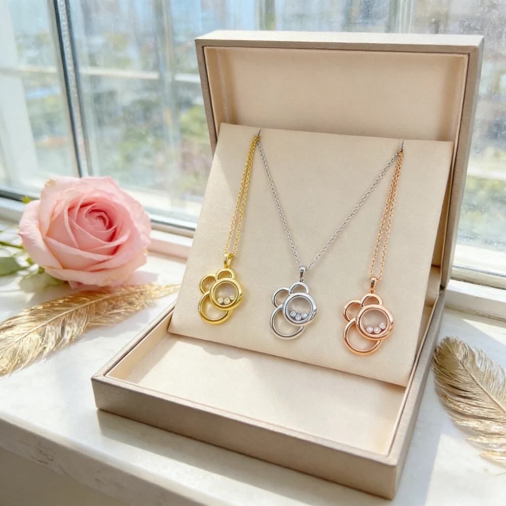 

Модное колье-чокер 2026 года с двойным обручем из бриллиантов, легкая роскошь, нишевый дизайн, высококлассный шик