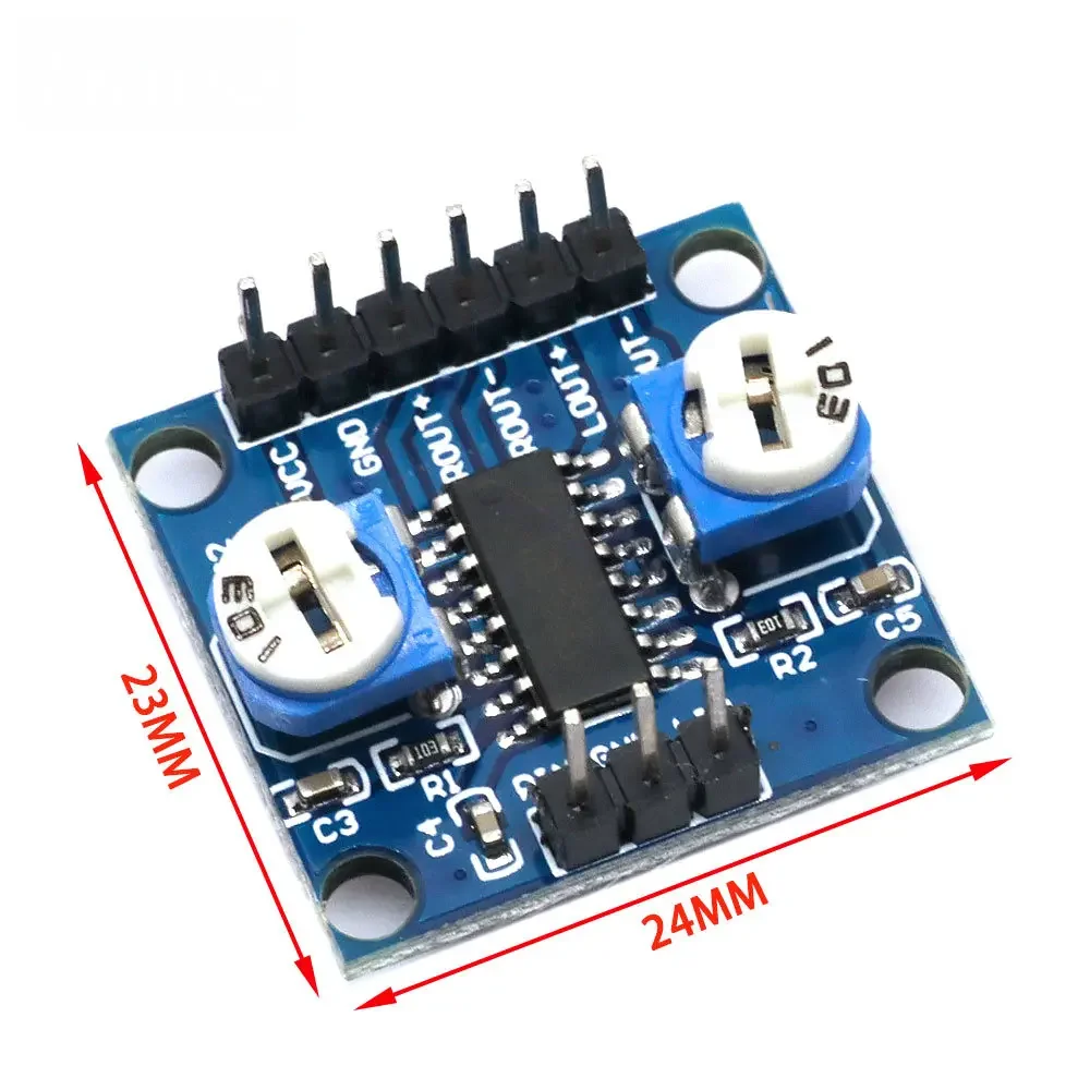 PAM8406 Stereo-Digitalverstärkermodul – 5 W + 5 W Ausgang mit einstellbarem Lautstärkepotentiometer für Arduino-Projekte