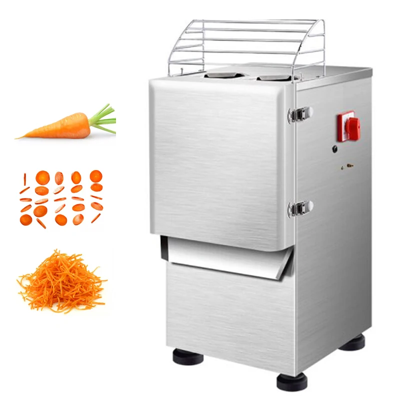 

Commercial Vegetable Slicer Shredding Machine Multifunction Stainless Steel Vegetable Cutting Machine For Restaurant Kitchen