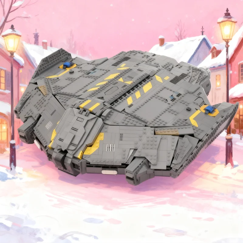 

5044pcs MOC 1 250 Scale Type 9 Heavy Space Model Building Blocks Toy Gift Creative Display Collectible Desk Premium Adult Kids