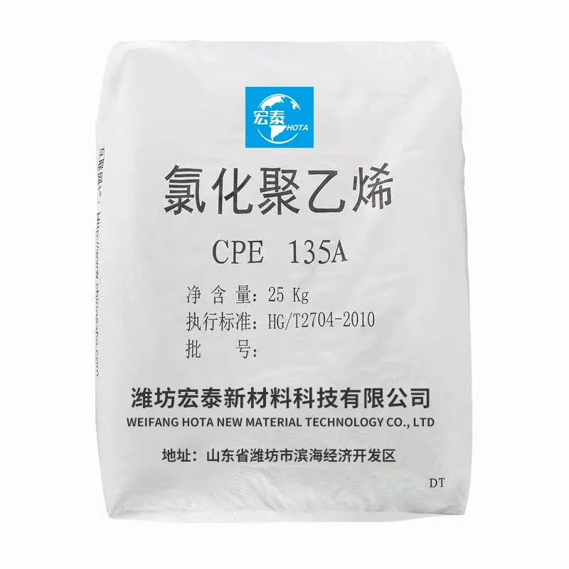 Plastic raw material Chlorinated Polyethylene CPE Resin for Polyvinyl chloride pvc pipe