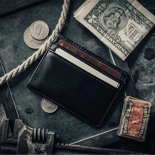 Carteira de navalha de Dee Christopher Close up Truques de Mágica Milagre Carteira Peek Mago Palco Acessórios de Mágica Ilusão Gimmick Divertido