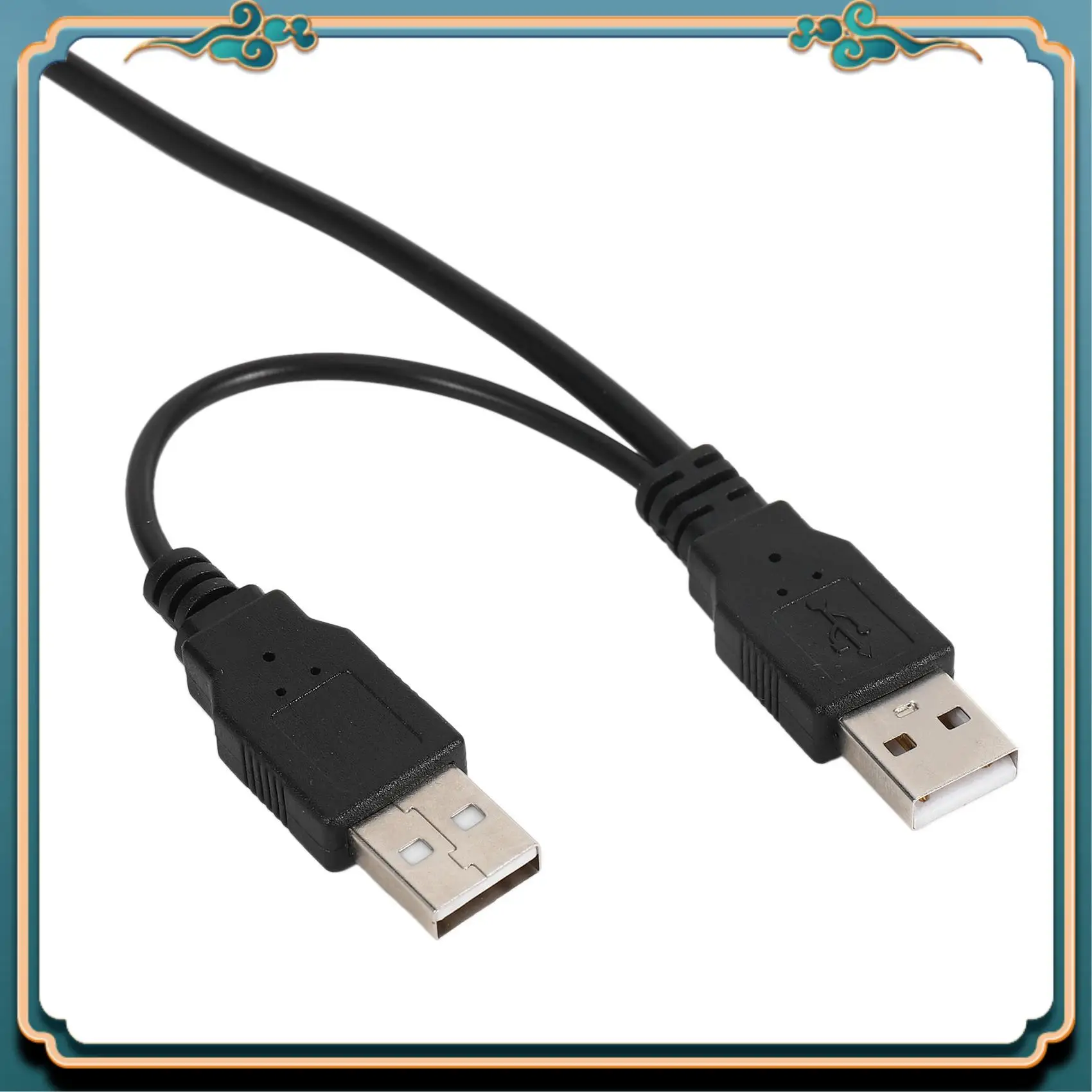 ABJG-2X Slim SATA Cable USB 2.0 To 7+6 External Power For Laptop SATA Adapter Converter Support Window Xp/7/8/10 Mac OS EM88