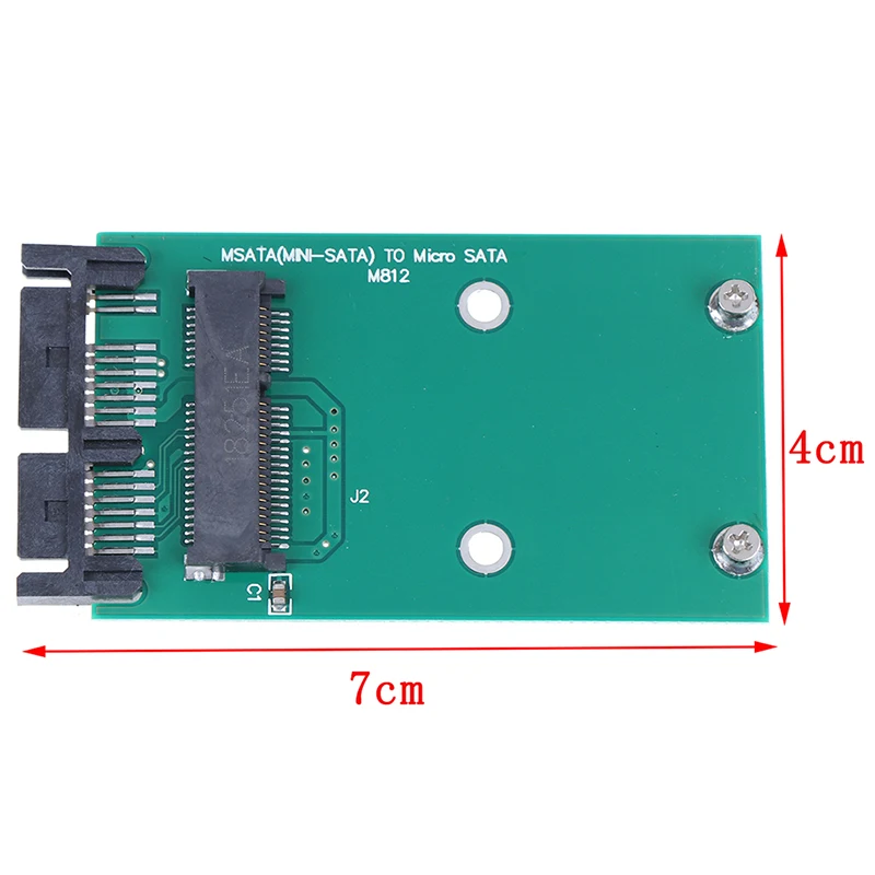 1Pc Mini PCIe PCI-e mSATA 3x5cm SSD To 1.8" Micro SATA Adapter Converter Card