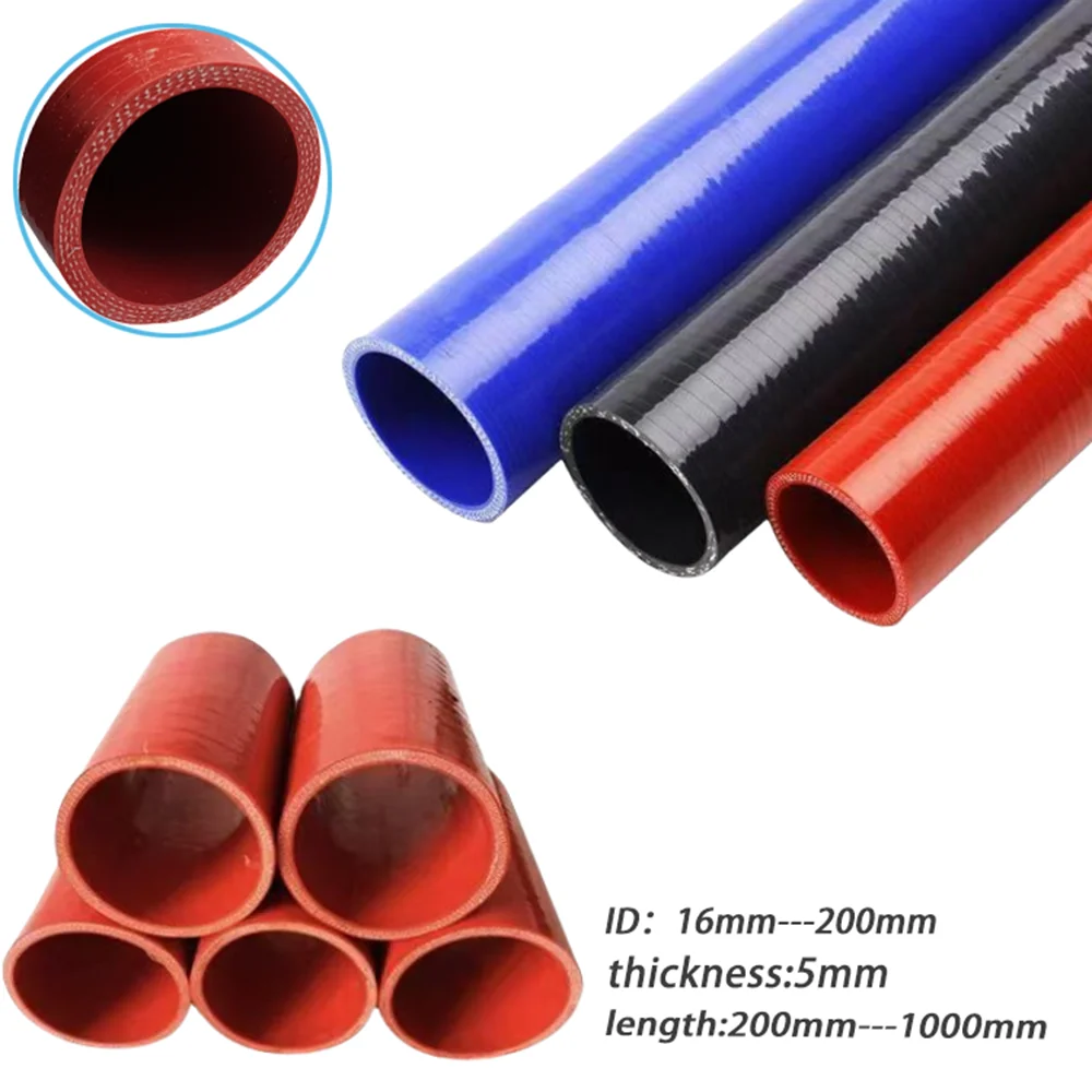 Laminated silicone hose, automotive water tank pipe, high temperature, high pressure, explosion-proof, customizable