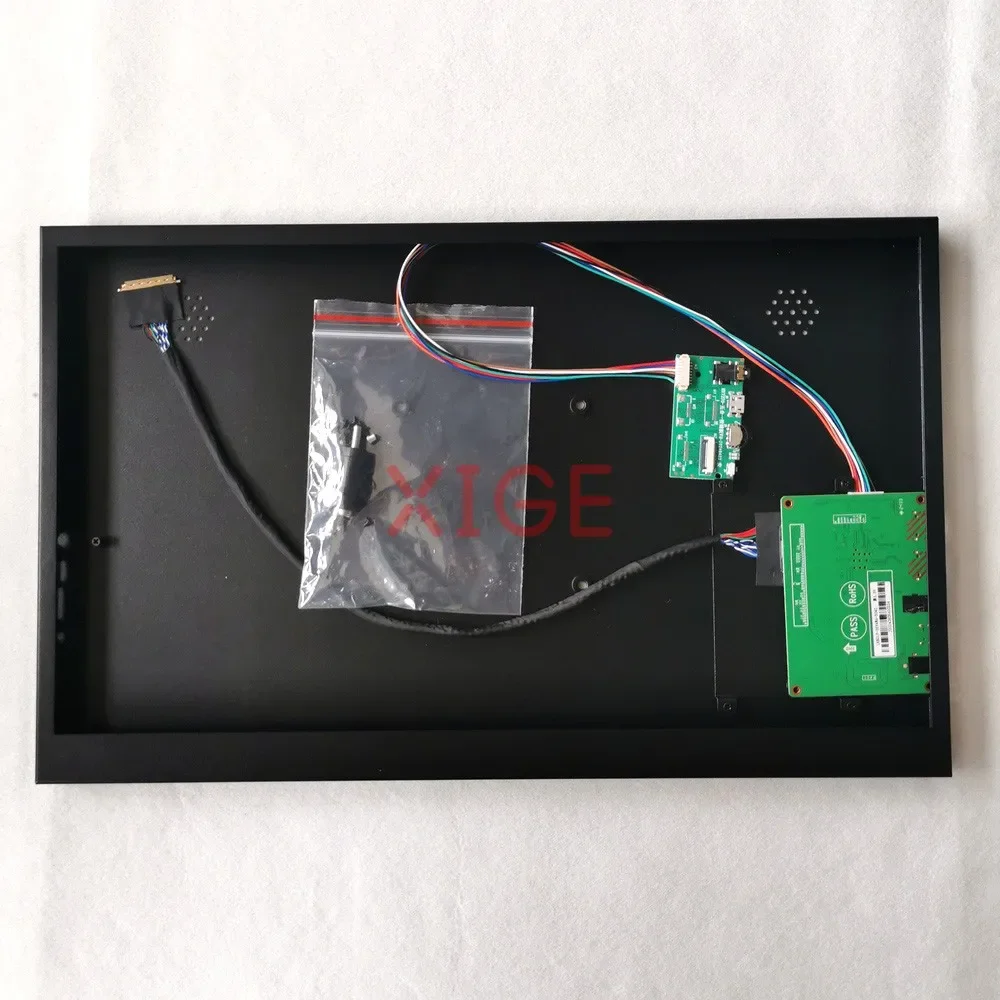 

Подходит для N133B6 2 Mini-HDMI 13,3 дюйма, портативный ремонтный дисплей, комплект «сделай сам», 1366*768 LVDS, 40-контактный контроллер, плата драйвера + металлический корпус, Micro USB