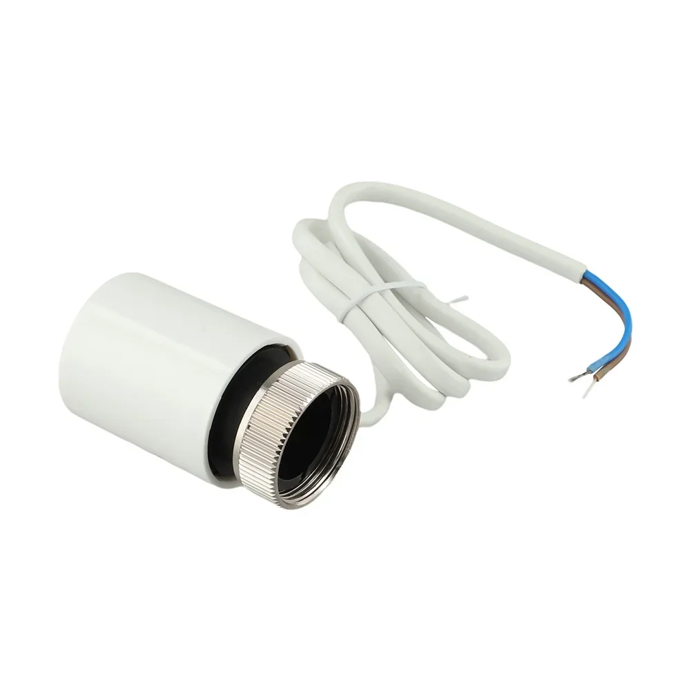 

2pcs AC230V Electric Thermal Actuator M30*1 5mm For Floor Heating Radiator Valve With Advanced Temperature Regulation