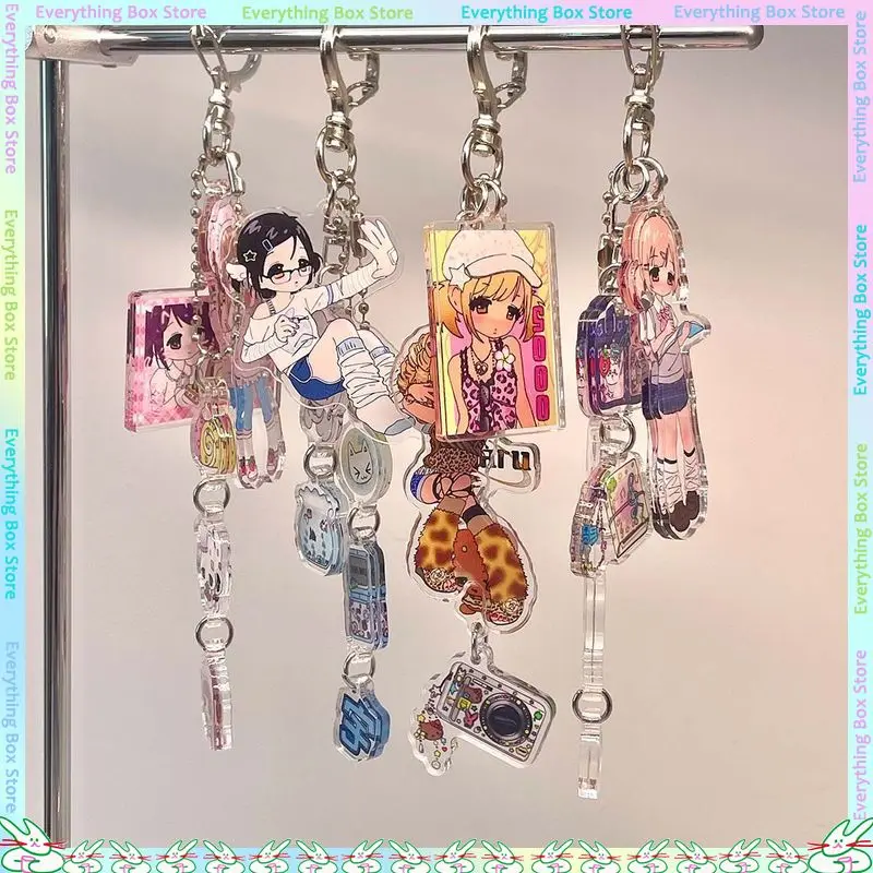 الاكريليك قلادة الهاتف مفتاح سلسلة قلادة أنيمي Itabag اكسسوارات DIY بها بنفسك الشخصية الأصلية الألفية الرياح Itabag الديكور هدية #1