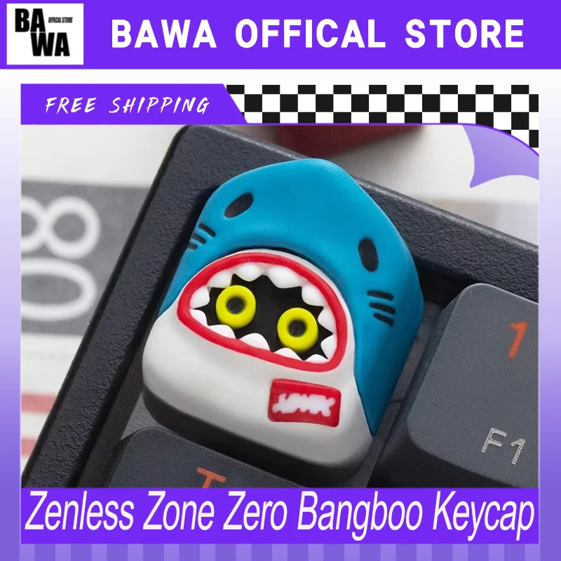 Zenless Zone Zero Bangboo Keycaps الإبداعية أنيمي الراتنج لوحة المفاتيح Keycap لطيف Eous Amillion مخصص الألعاب اكسسوارات الهدايا