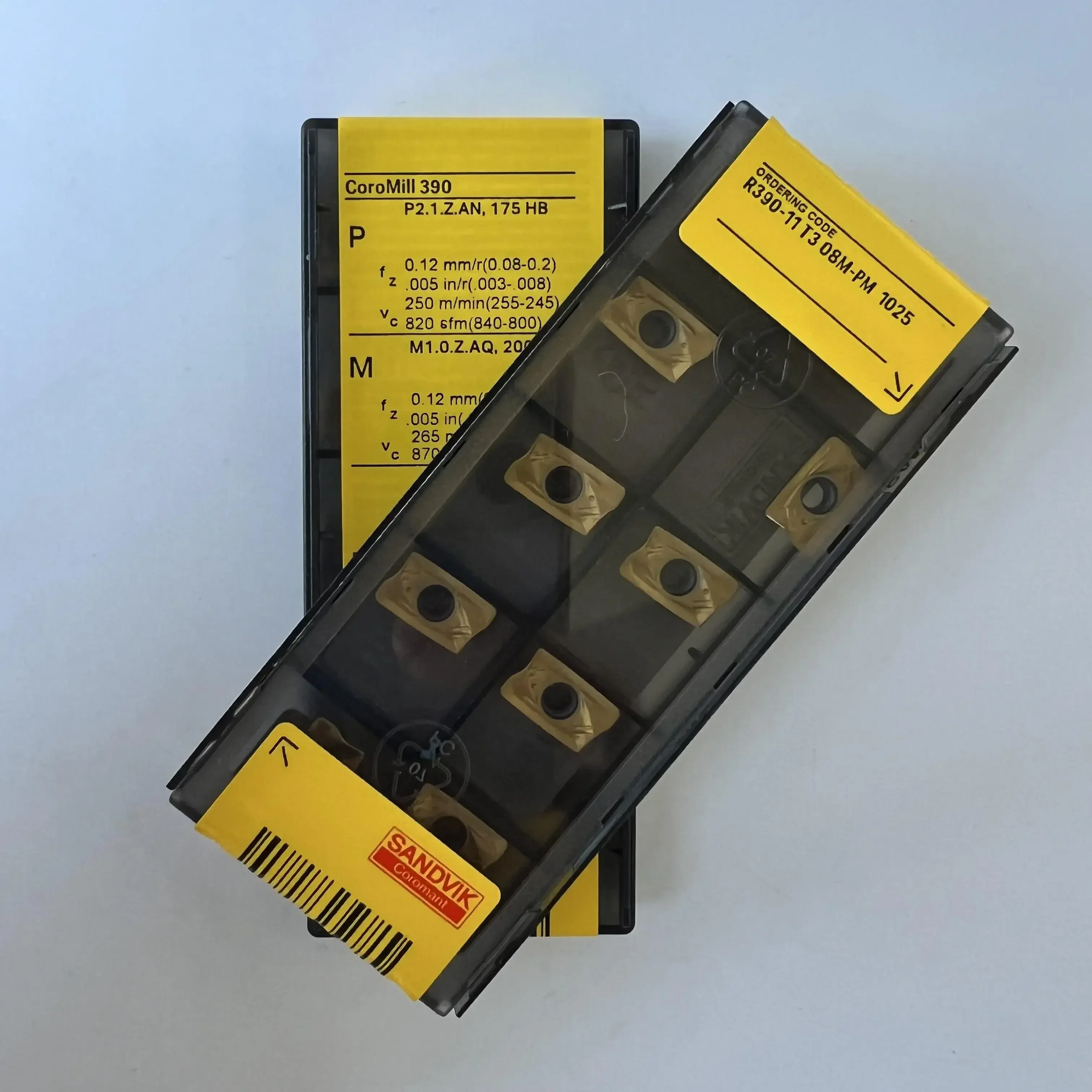 R390-11T308M-PM 1025 /Lama de aleación 10 PCS