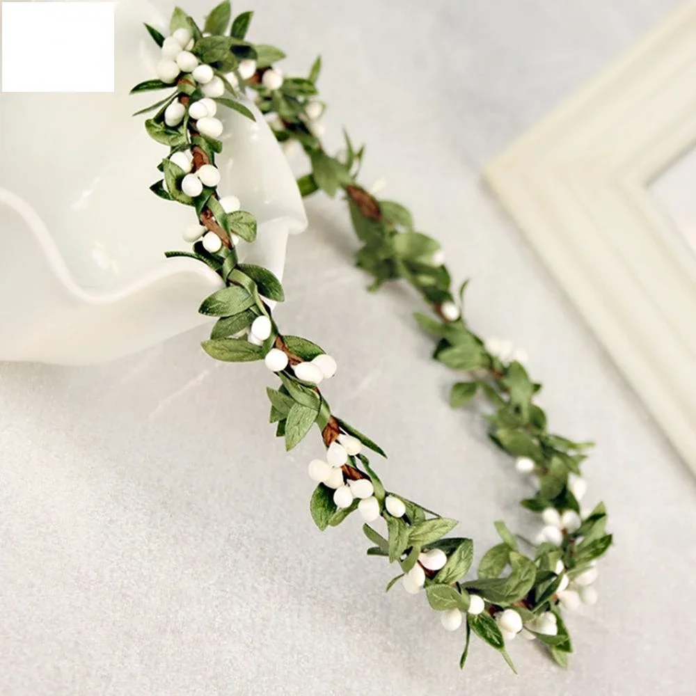 50Meter Silk Leaf-Shaped Artificial Flower Green Leaves For Home Wedding Decoration DIY Wreath Scrapbooking Craft Fake Flower