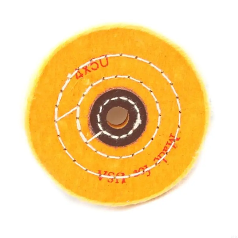 2025 New Heavy Duty Buffing Wheel For Metal Polishing Long Lasting Cotton Disc Suitable For Stainless Steel Aluminum Restoration