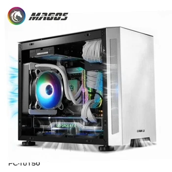 LIAN LI Tu150 Aluminum Mini ITX Case PC Water Cooling Desktop Computer Game Cabinet Gaming Chassis Tempered Glass Black/Silver