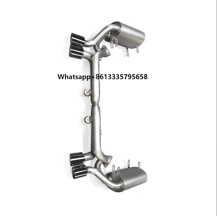 

Automotive Valve Electronic Rebound Exhaust Muffler for Porsche 911 Carrera S 997 3.8 2004-2010 Exhaust Made of Stainless Steel