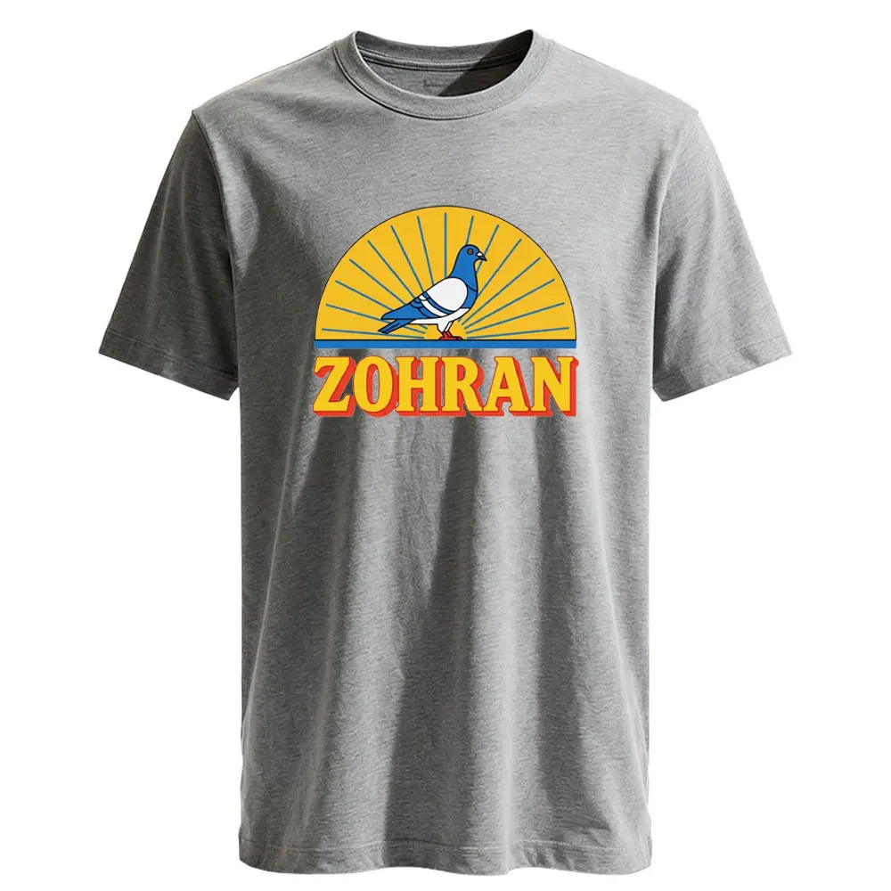 Zohran Mamdani 2025 Men Cotton Shirt NYC's First Muslim Mayor Progressive Democrats Zohran for New York City DSA TShirt Clothing